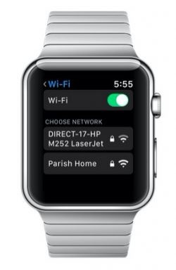 watchOS 5 permitirá conectarnos a una Wi-Fi desde el propio reloj