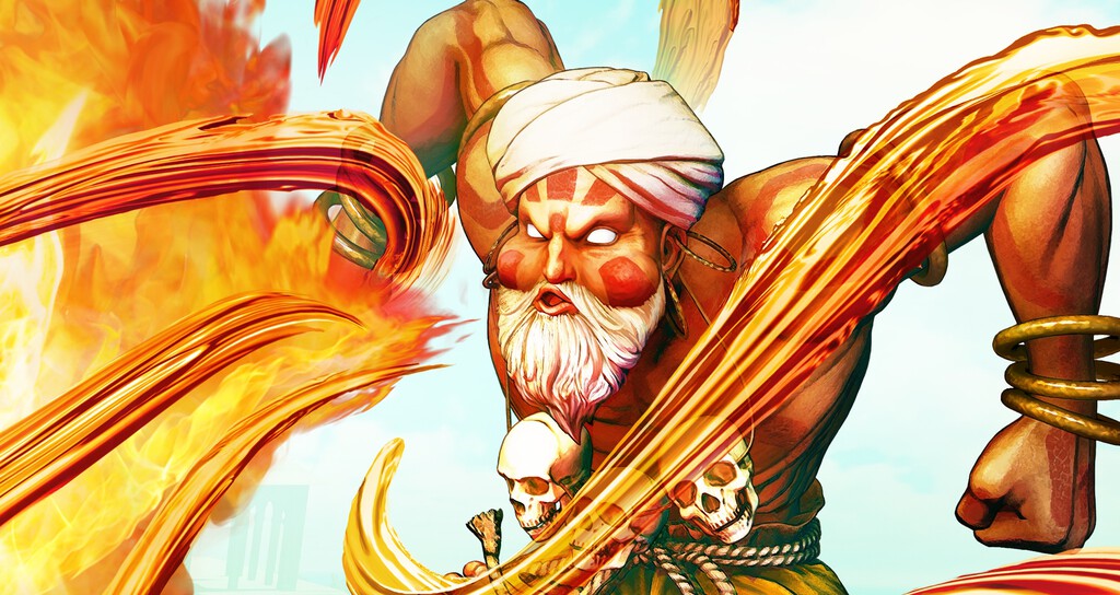 El motivo por el que Dhalsim lleva un collar de calaveras en Street Fighter es mucho menos macabro de lo que parece 