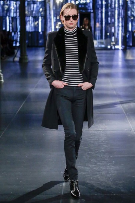 El clon de la semana: Fur (sintético) y la elegancia de Saint Laurent en un abrigo de Mango