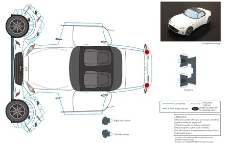 Manualidades con aire nipón: Lexus y Mazda nos traen origamis y recortables para pasar el confinamiento