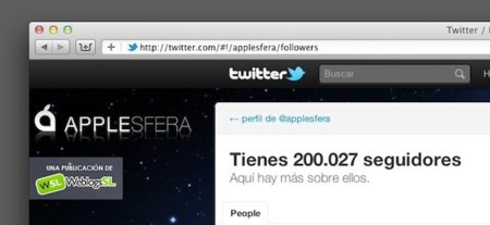 Applesfera llega a los 200.000 followers en Twitter: OMG!!!