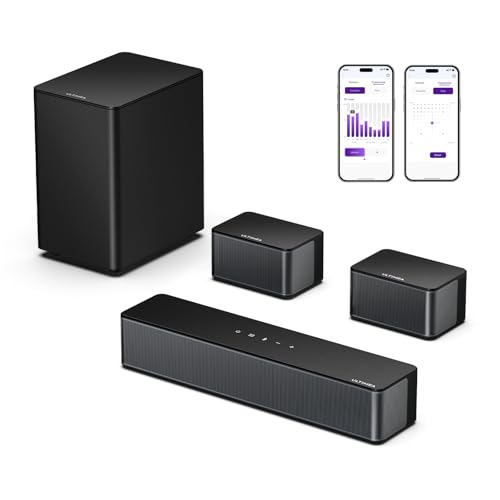 ULTIMEA 5.1 Barra de Sonido, Barra de Sonido TV con Subwoofer 