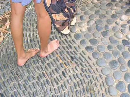 Masaje con piedras