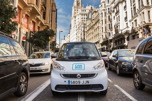 El carsharing descongestiona de coches las ciudades, pero hay ayuntamientos en España que no están por la labor de introducirlo