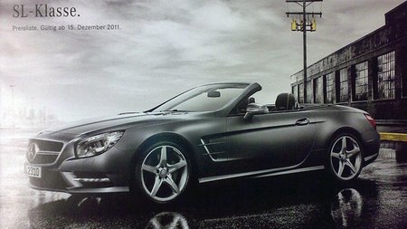 Primeras imágenes filtradas del nuevo Mercedes-Benz SL