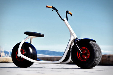 ¿Es un patinete?¿Es una moto? ¡No!, es un Scrooser 