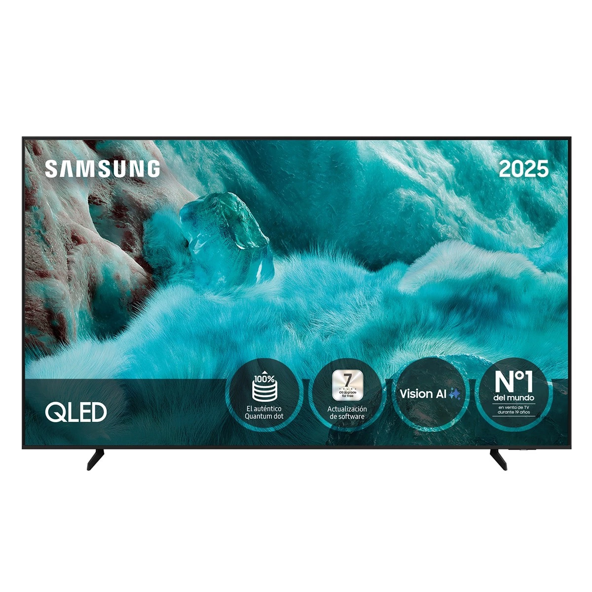 TV QLED 189cm (75") Samsung TQ75Q7FAAUXXC 4K Vision AI Quantum dot Smart TV