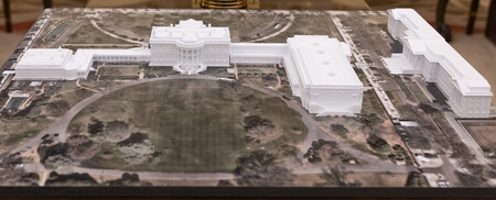 White House State Ballroom Model