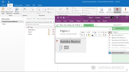 Tareas Outlook