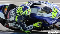 Valentino Rossi lidera el segundo día de test en Jerez, esta vez con sol