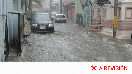 Inundación coches