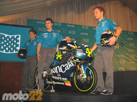 Presentación del Bancaja-Aspar Team de 125
