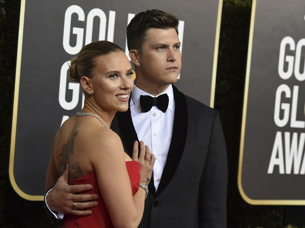 Scarlett Johansson y su marido, Colin Jost, esperan su primer hijo 