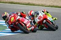 El duelo Bautista-Simoncelli, de lo mejorcito del GP de España