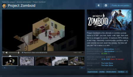 Imagen De Project Zomboid Steamdb