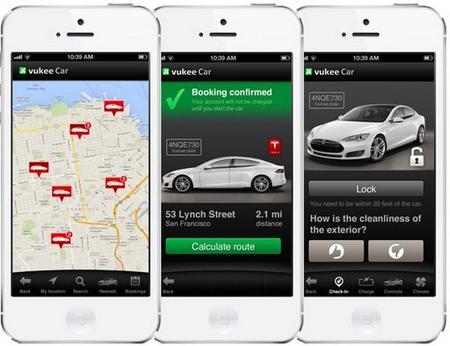 Vukee Car, un exclusivo carsharing con coches Tesla Model S