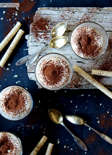 Crema de tiramisú. Receta fácil y rápida
