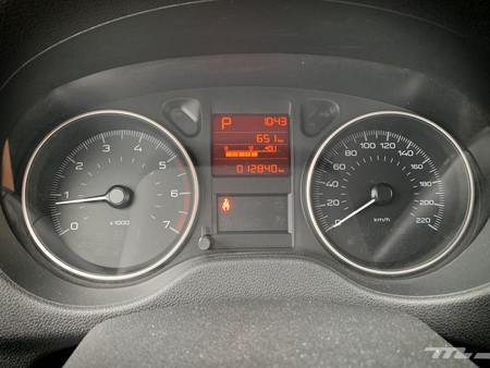 Peugeot 301 Prueba cuentakilómetros