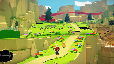 Aquí tienes 30 minutos de gameplay de Paper Mario: The Origami King con combates, exploración y un jefe final