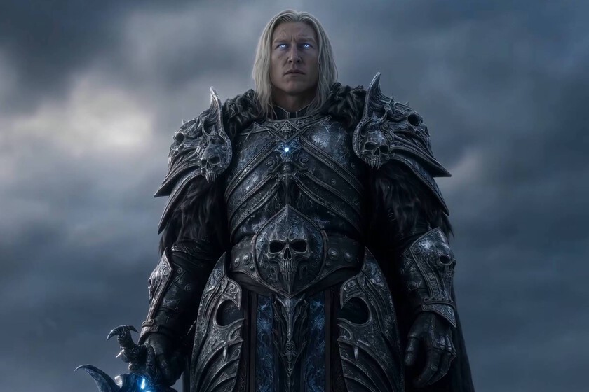Un fan ha recurrido a la inteligencia artificial para imaginarse una película de Warcraft dedicada a Arthas con un resultado alucinante