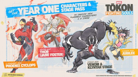 Marvel Tokon Dlc De Primer Anos