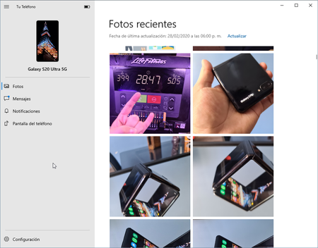 Conectar Smartphone Android Windows 10 Ver Fotos