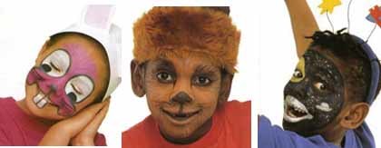 Maquillaje de cara para disfraces de Carnaval