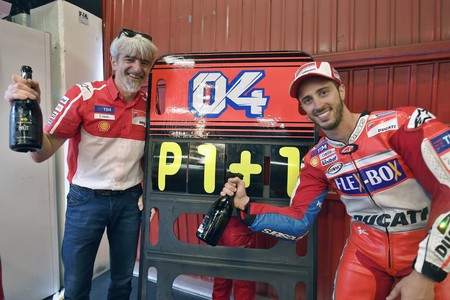 Andrea Dovizioso: "¡Estoy contentísimo! Ha sido difícil pero hemos ganado sin dar el 100%"