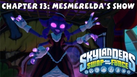Desde los territorios de los Skylanders os presentamos el show de la malvada Mesmeralda