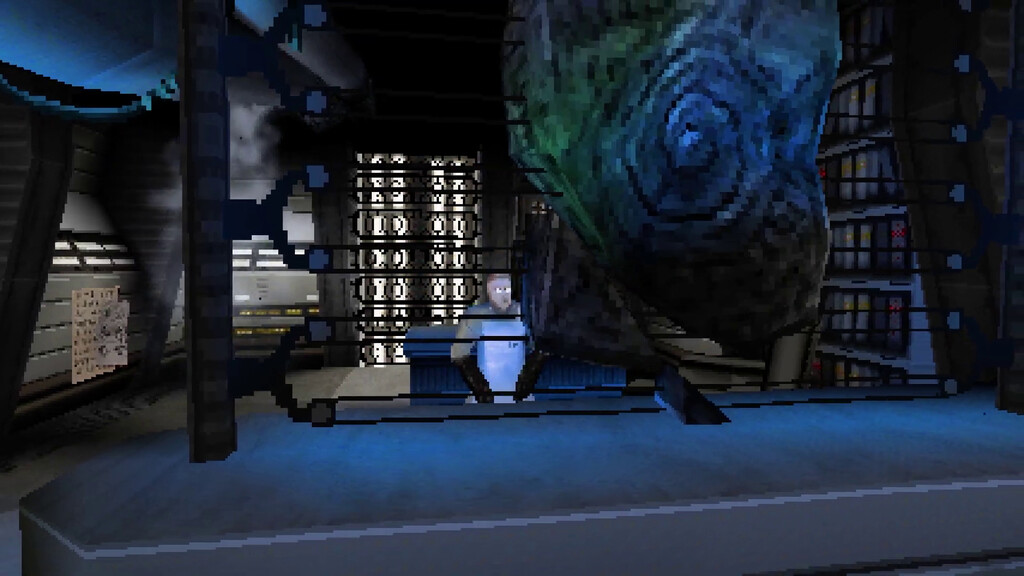 Escenario de la estación espacial en Derelikt