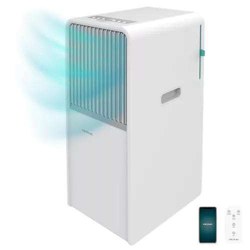 Cecotec ForceClima 7550 Style Connected Aire Acondicionado Portátil con Wifi y Mando a Distancia