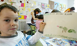 Cuentos en catalán en una escuela de Madrid