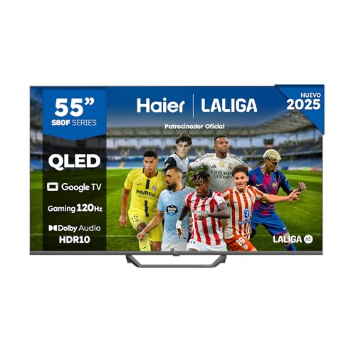Haier QLED 4K UHD H55S80FUX - 55", Smart TV