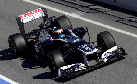 Valtteri Bottas, el más rápido en el primer día de pruebas en Silverstone