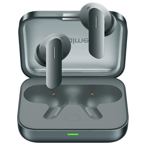 realme Buds Air 7 - Auriculares True inalámbricos, Driver Bass Mega Titanizado de 12,4 mm, ANC Inteligente de 52 dB, Audio Hi-Res & LHDC 5.0, autonomía hasta 52 Horas, Sonido Espacial 360°, Verde