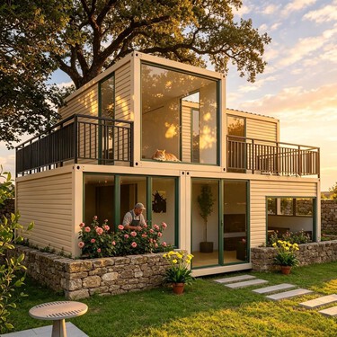 Amazon liquida una casa prefabricada expandible de dos plantas con hasta seis dormitorios, cocina y baño por menos de 12.000 euros 