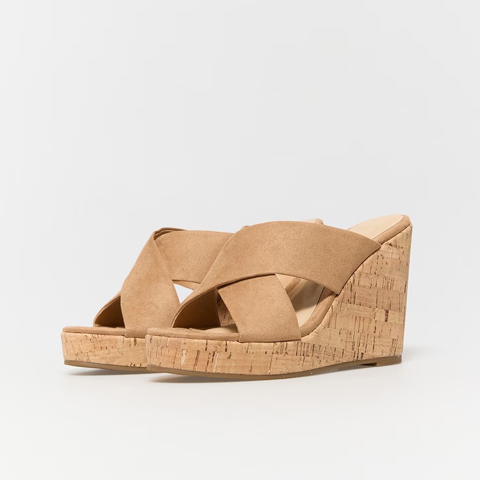 Cuñas de corcho con tiras cruzadas de Sfera