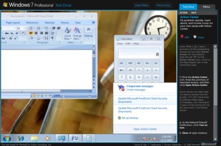 Windows 7 Test Drive, prueba Windows 7 desde la web