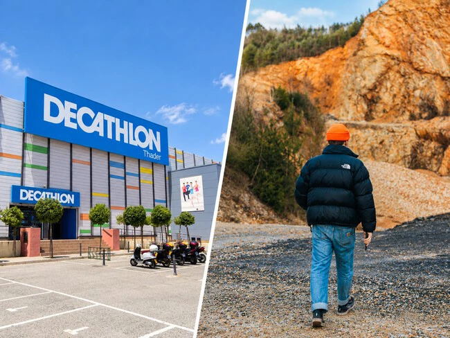 Decathlon Y Sendero Entre Rocas
