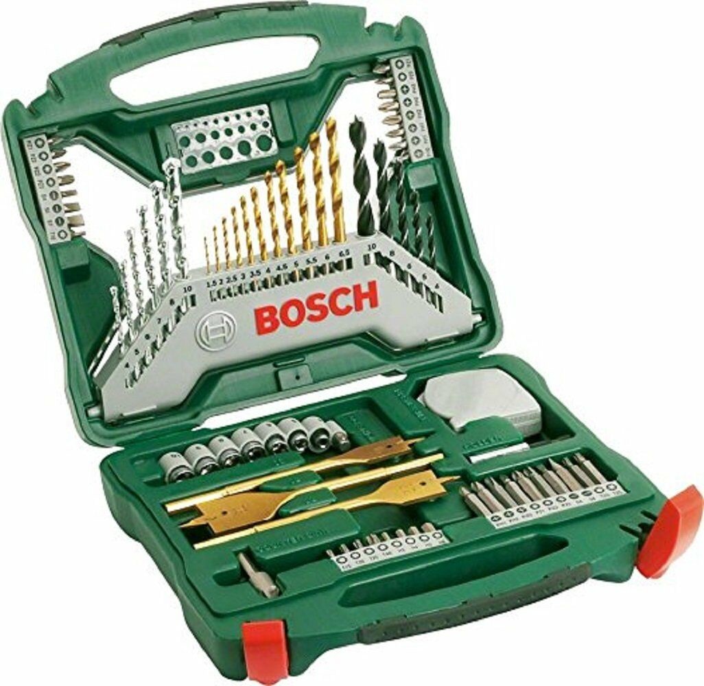 El set de bricolaje Bosch X-line de 50 piezas con brocas y puntas para ...