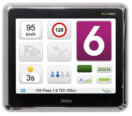 Vexia Econav, navegador GPS que ahorra combustible y emisiones