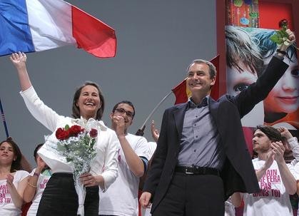 Zapatero quiere que gane Ségolène Royal