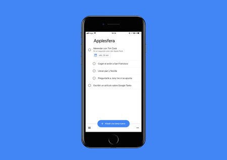 Google Tasks, así es el nuevo gestor de tareas de Google para iPhone