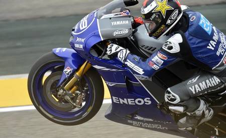 MotoGP Aragón 2012: Jorge Lorenzo, Jonas Folger y Simone Corsi se adjudican las poles en seco