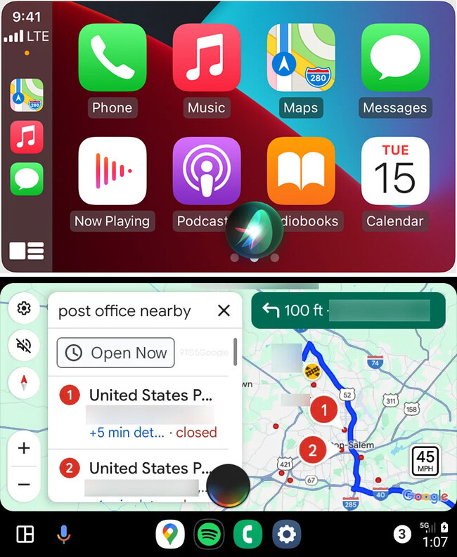Android Auto se fija en el CarPlay de Apple para el nuevo diseño del ...