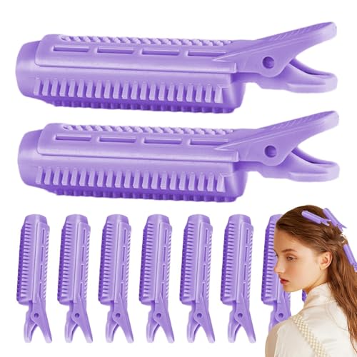10 Pinzas Voluminizadoras Pelo, Rulos Para El Cabello Sin Calor