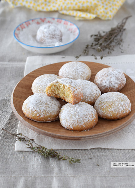 Galletas de limón y tomillo: receta con aroma campestre