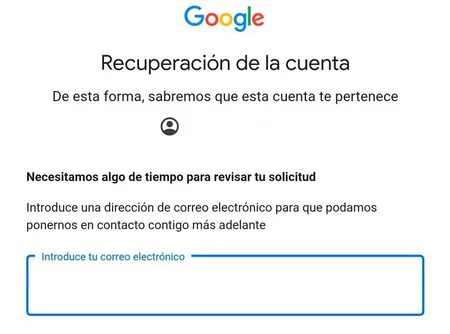 Recuperacion Gmail