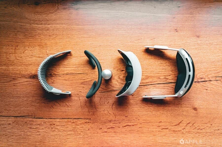 Apple Vision Pro のさまざまなコンポーネント