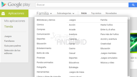 Google Play Familias